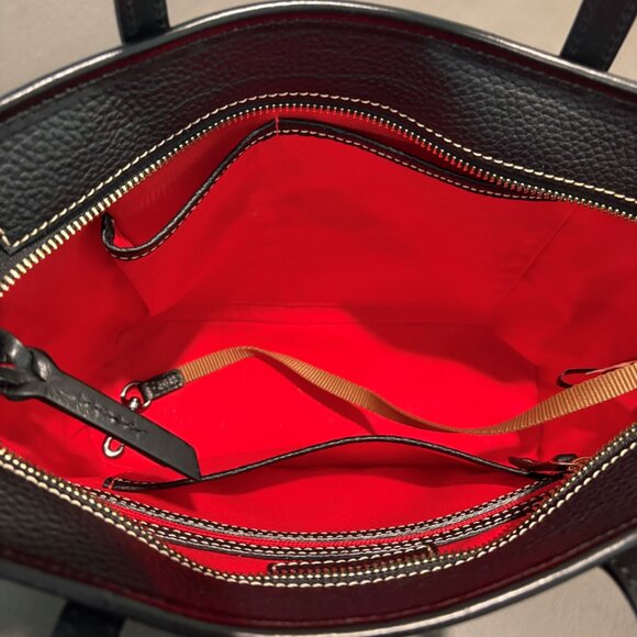 Dooney & Bourke Pebble Grain Small Charleston Shopper Tote - Picture 5 of 6